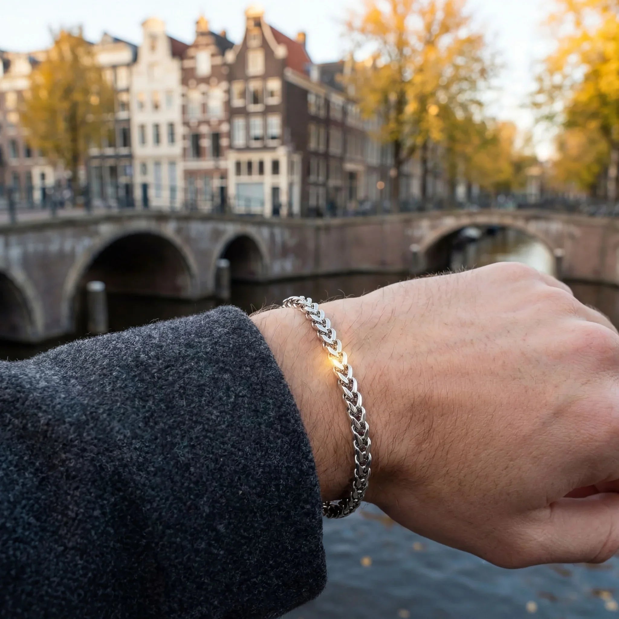 Franco Bracelet 3MM (Silver)