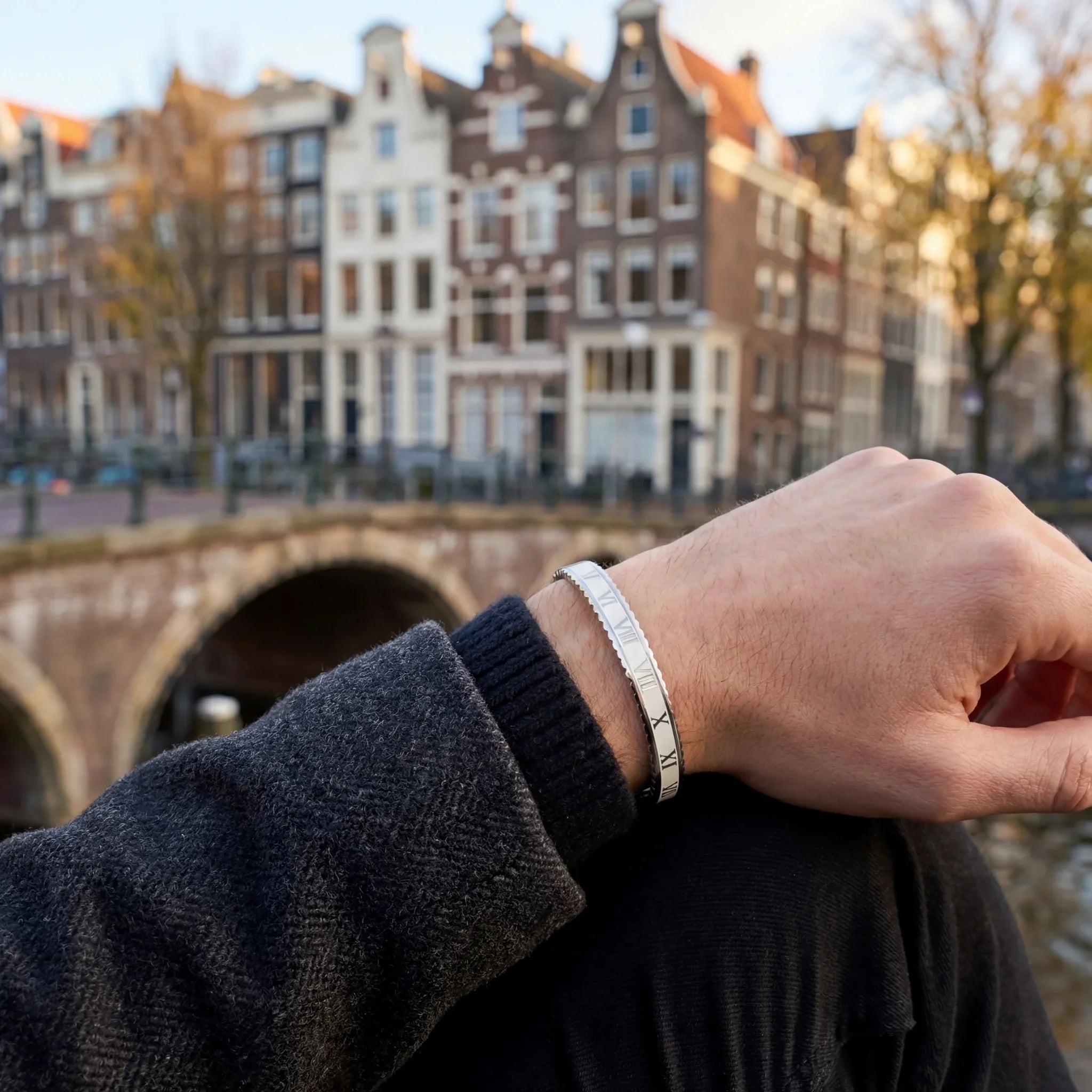 Rome Bracelet white (Silver)