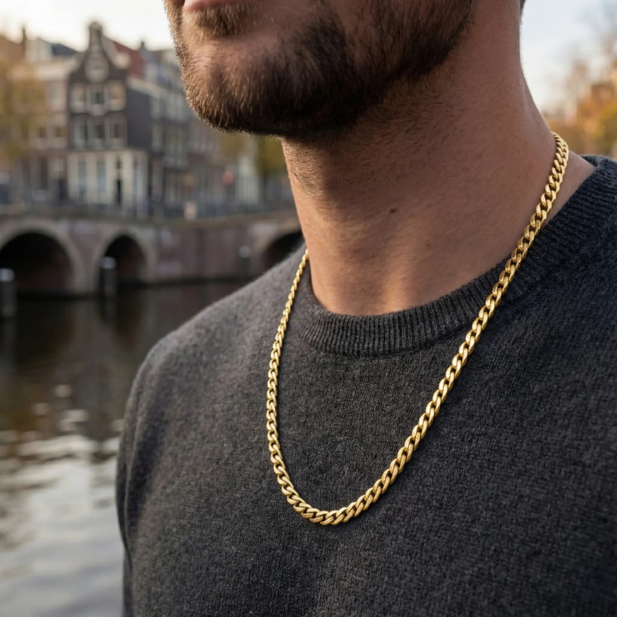 Cuban Chain 5MM (Gold)