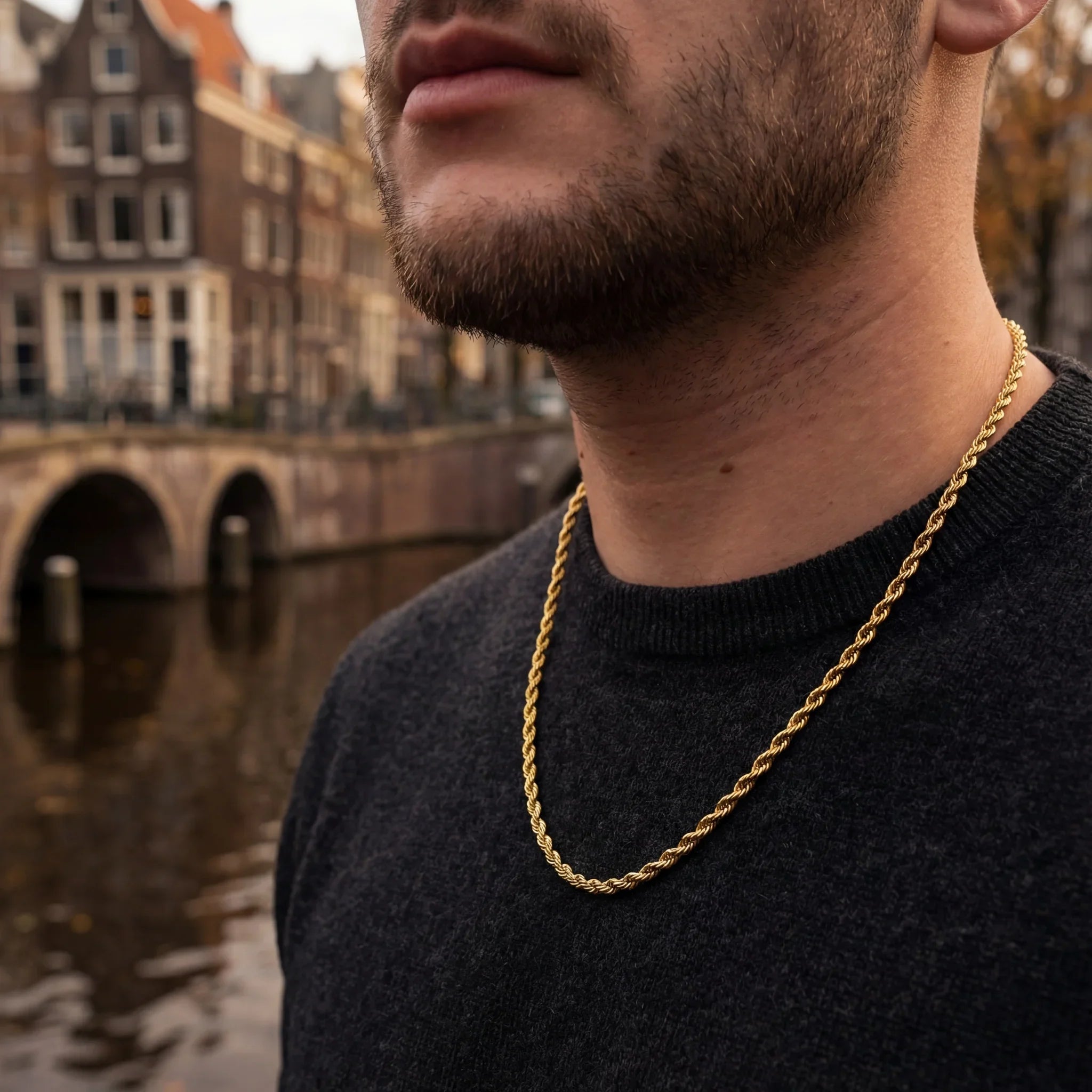 Rope Chain 3MM (Gold)