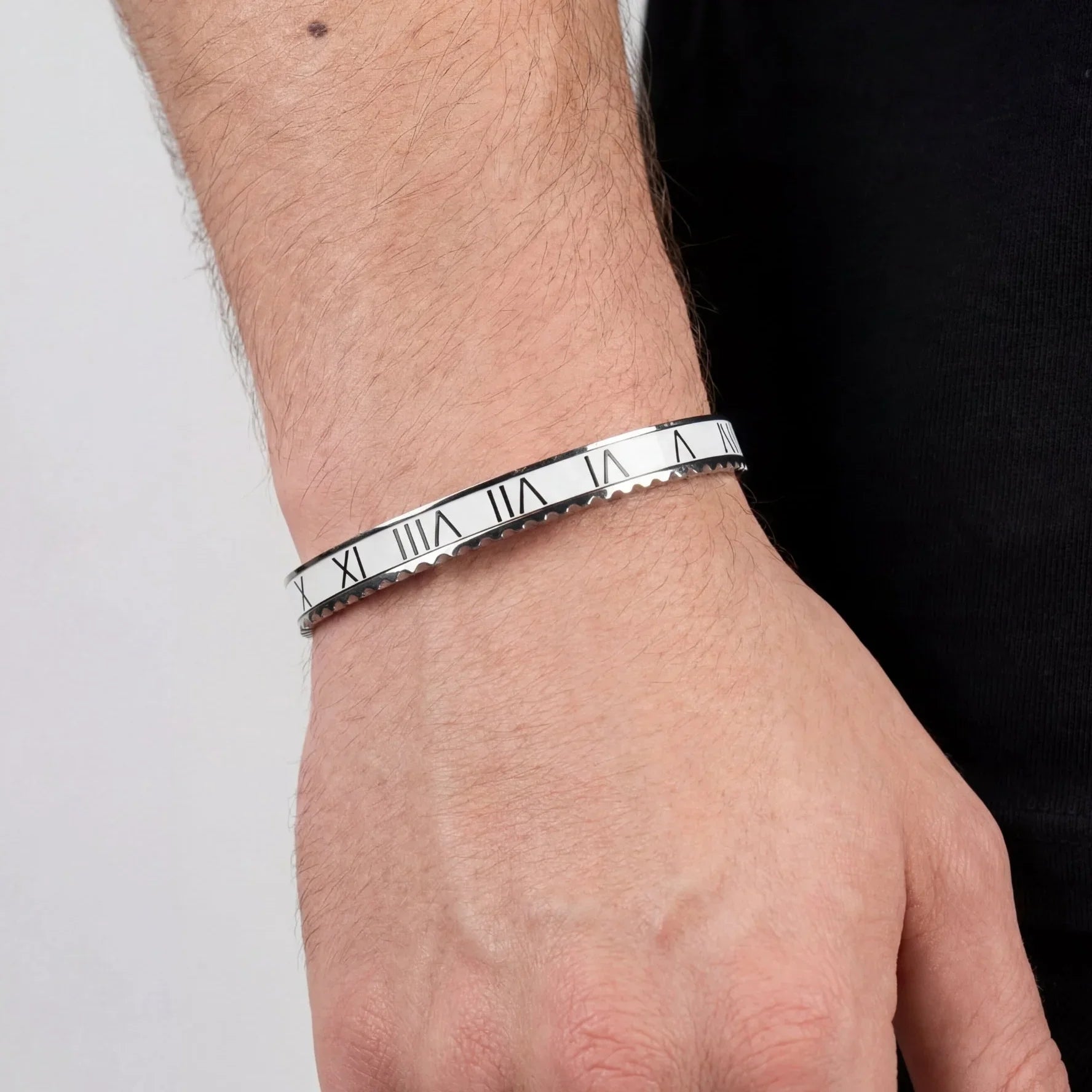 Rome Bracelet white (Silver)