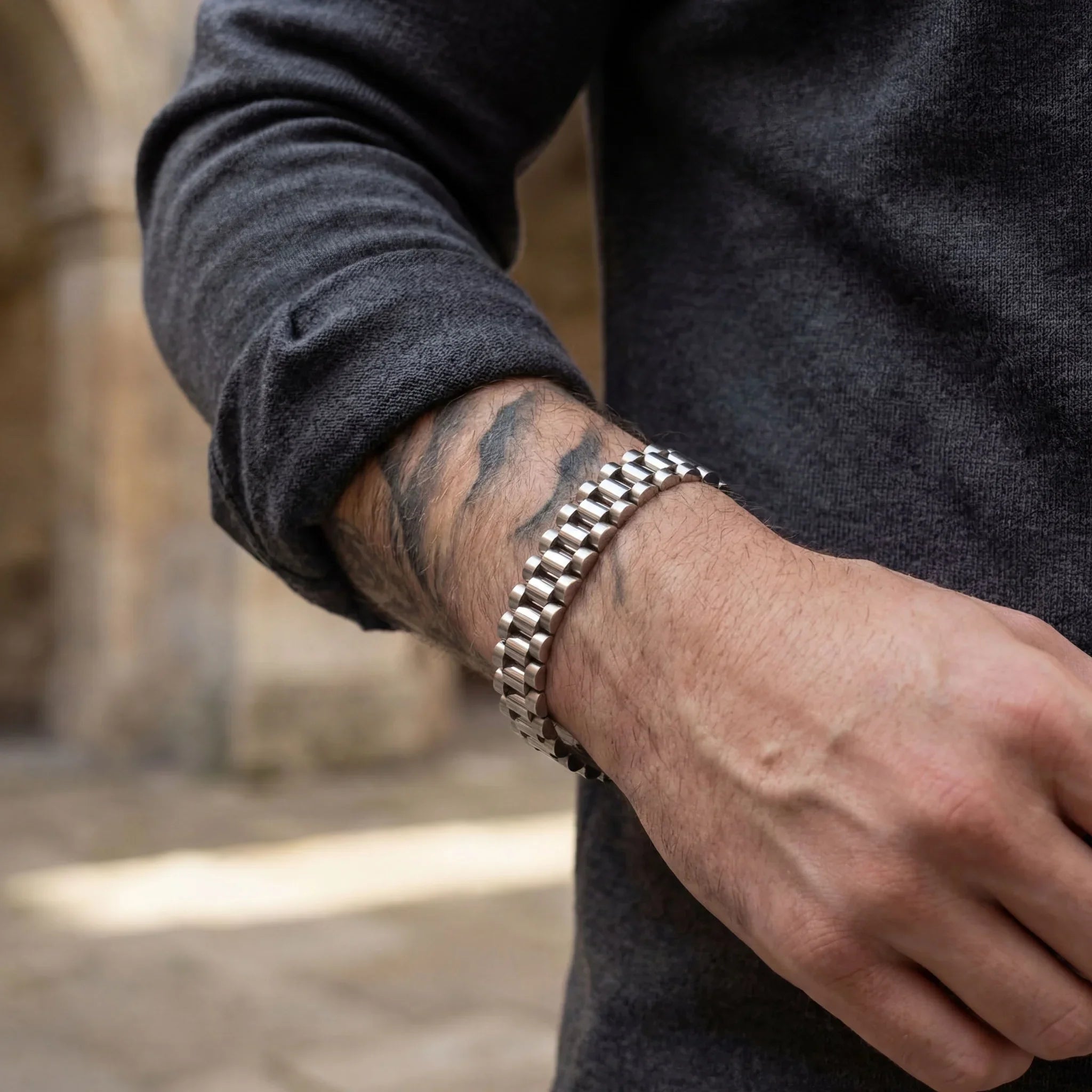 Rolex Bracelet (Silver)