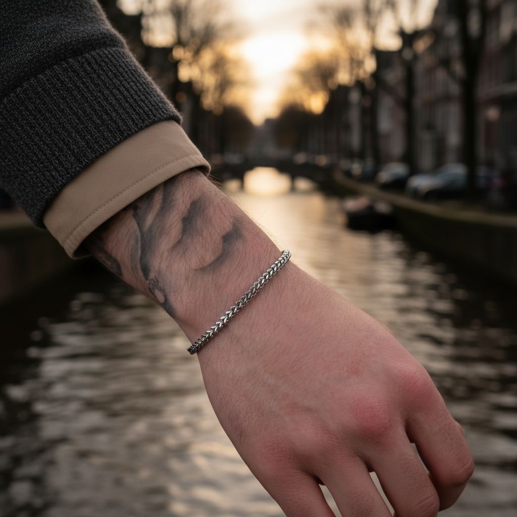 Franco Bracelet 3MM (Silver)