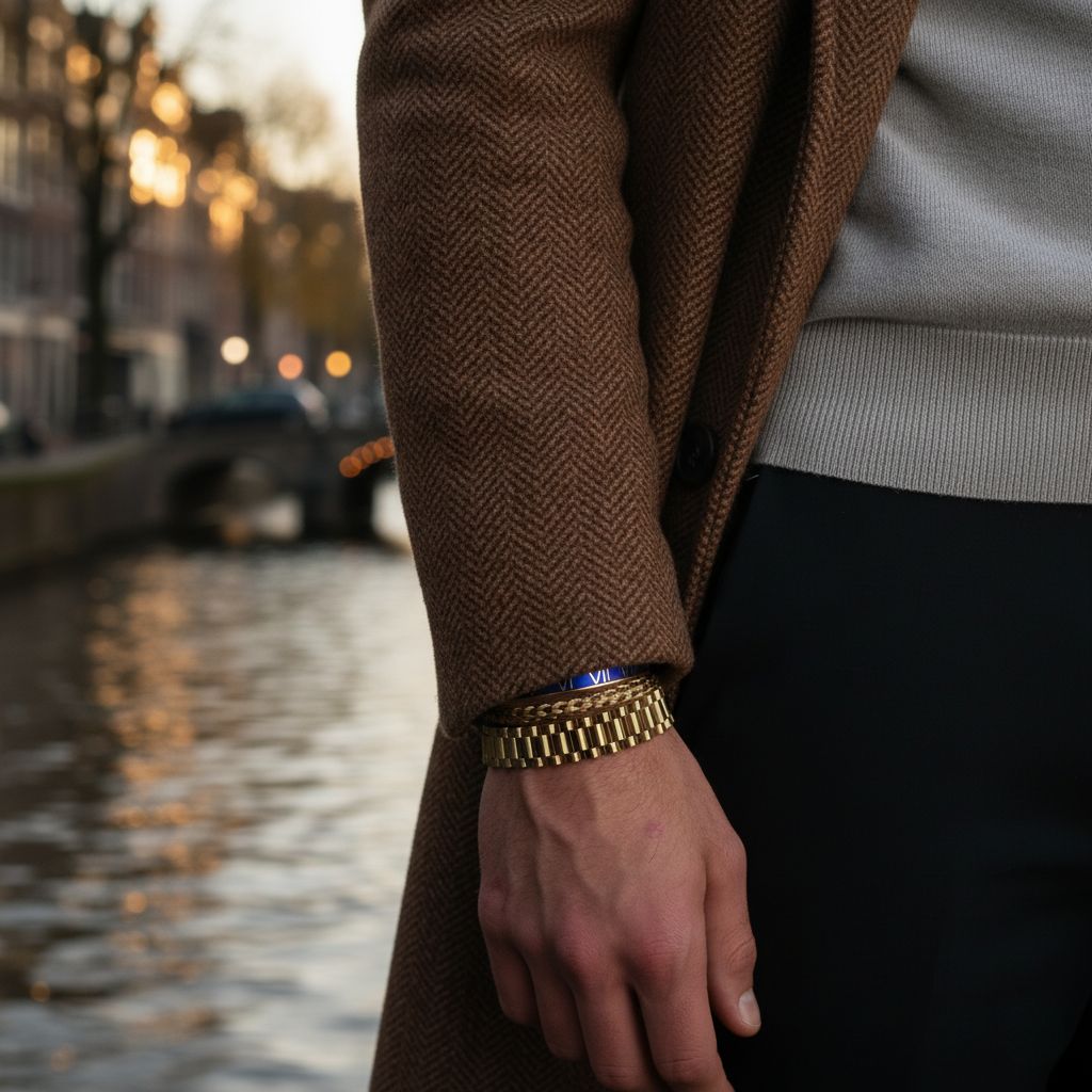 Rolex set blue (gold)