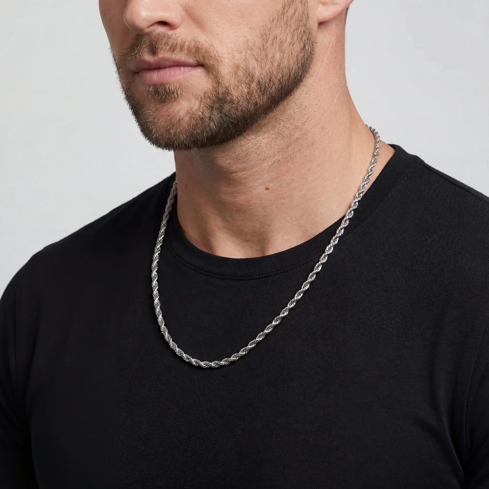 Rope Chain 3MM (Silver)