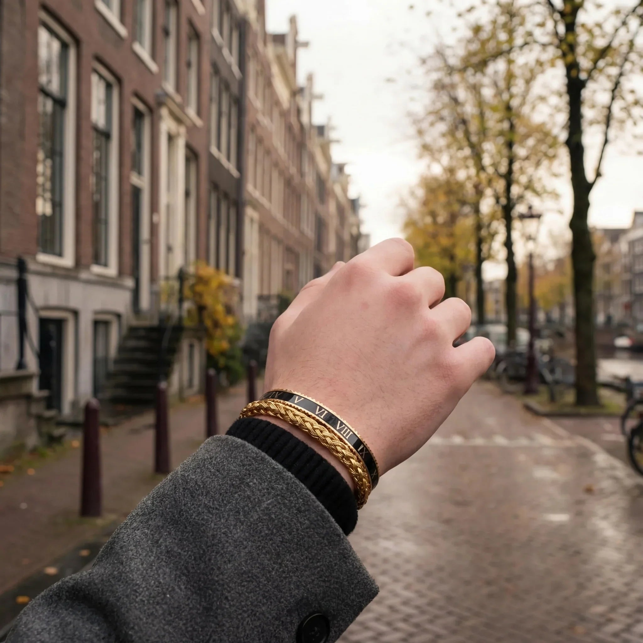 Wire x rome set black (gold)