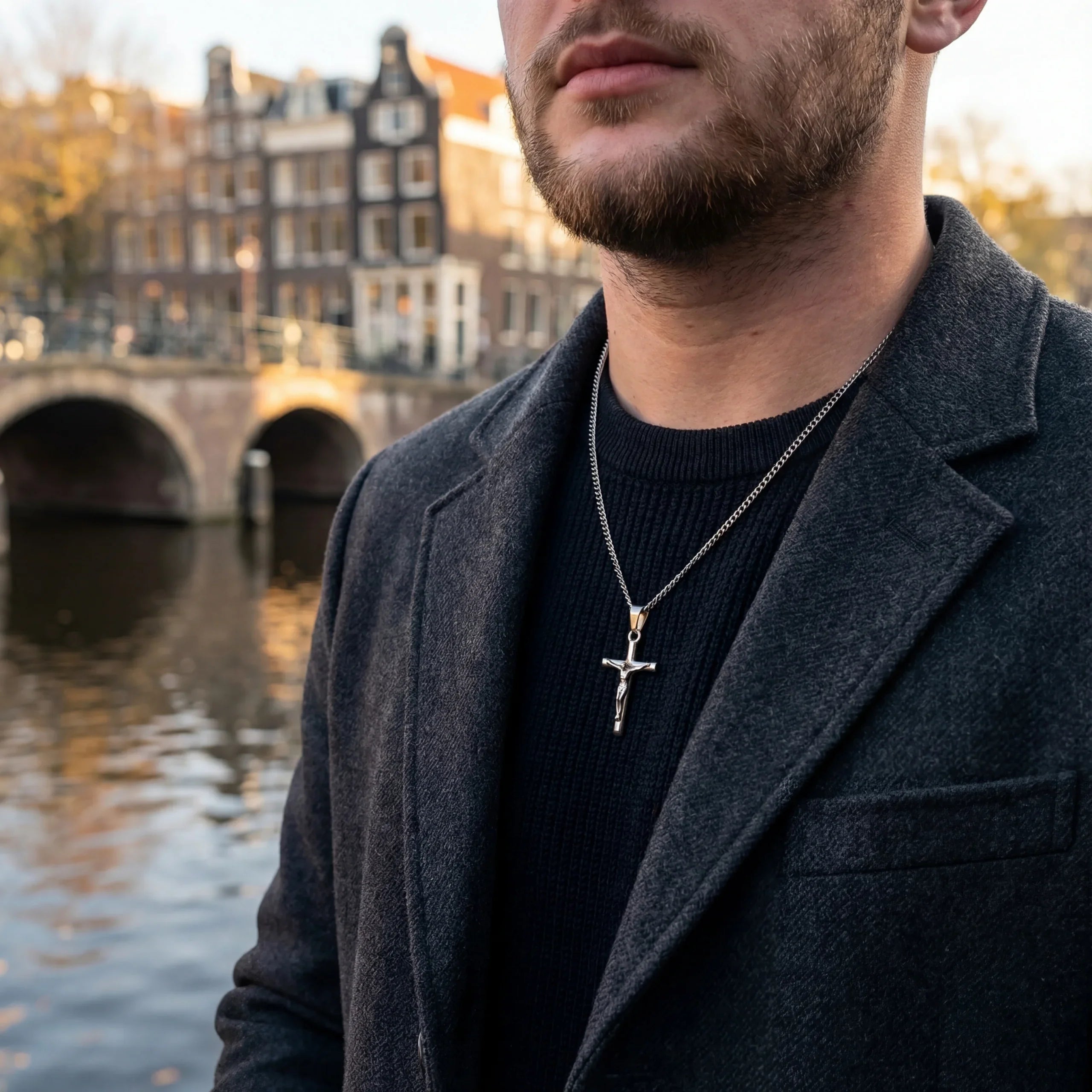 Small Cross Pendant (Silver)