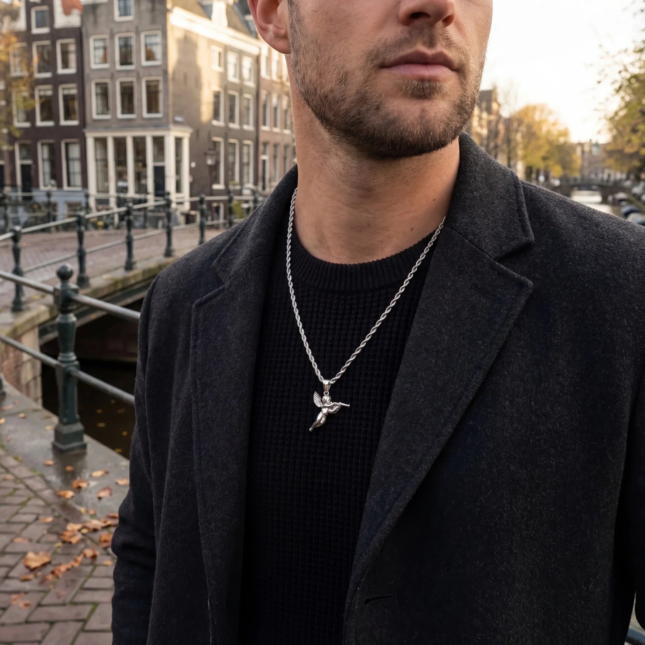 Angel Pendant (Silver)