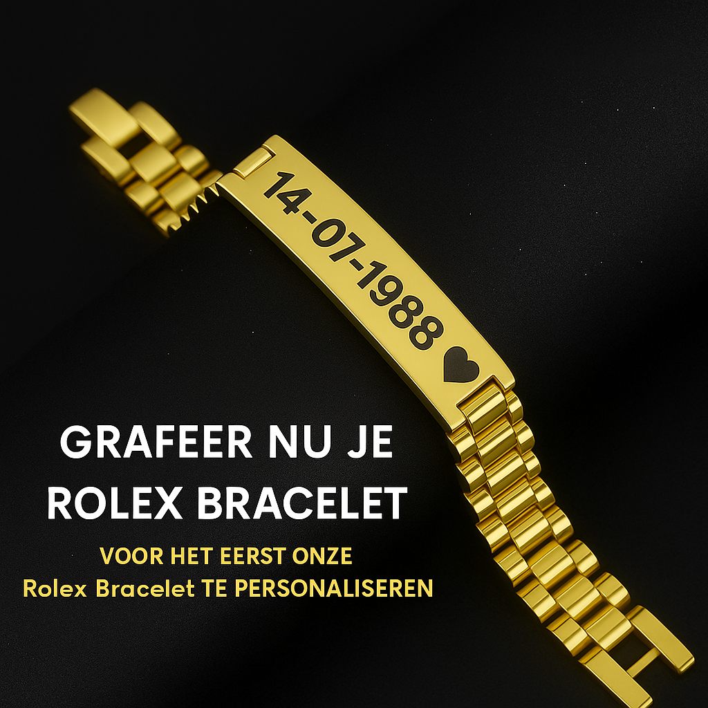 Rolex Bracelet Gravering (Gold)