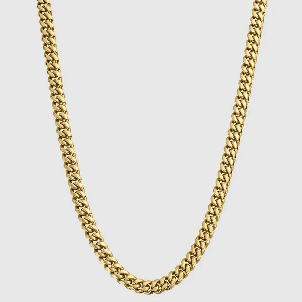 Cuban Chain 8MM (Gold)