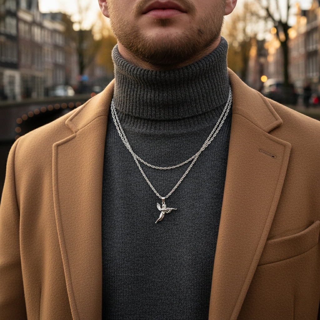 Angel Pendant (Silver)