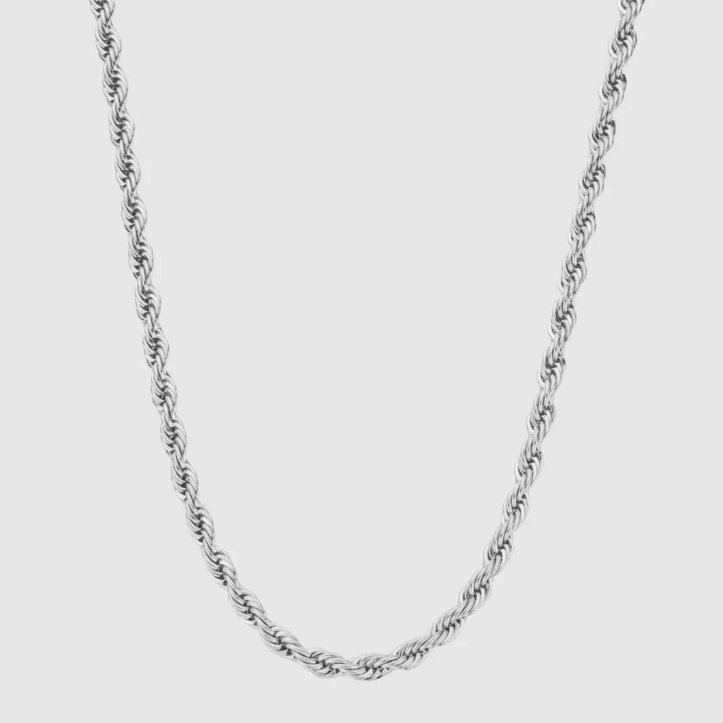 Rope Chain 5MM (Silver)