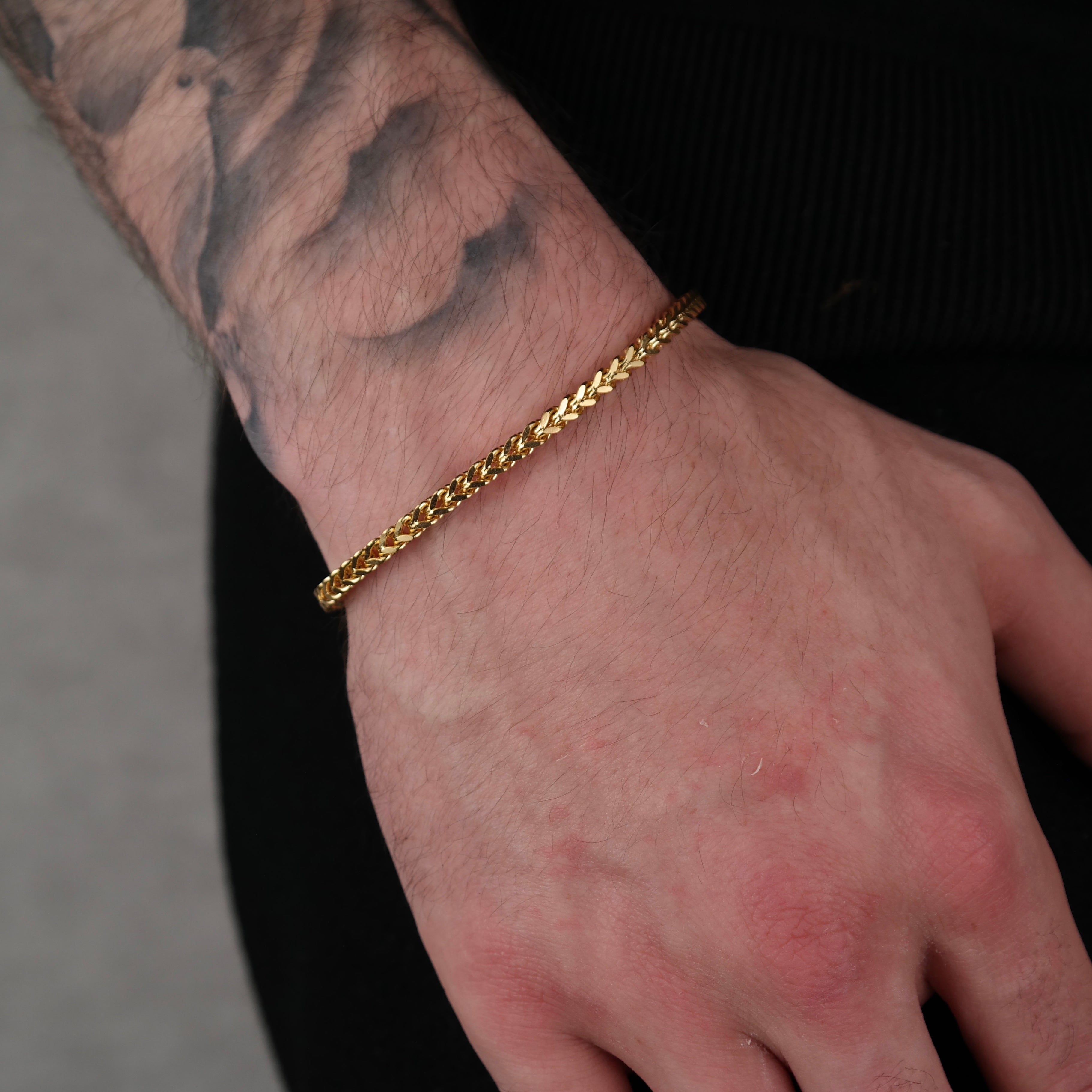 Franco Bracelet 3MM (gold)