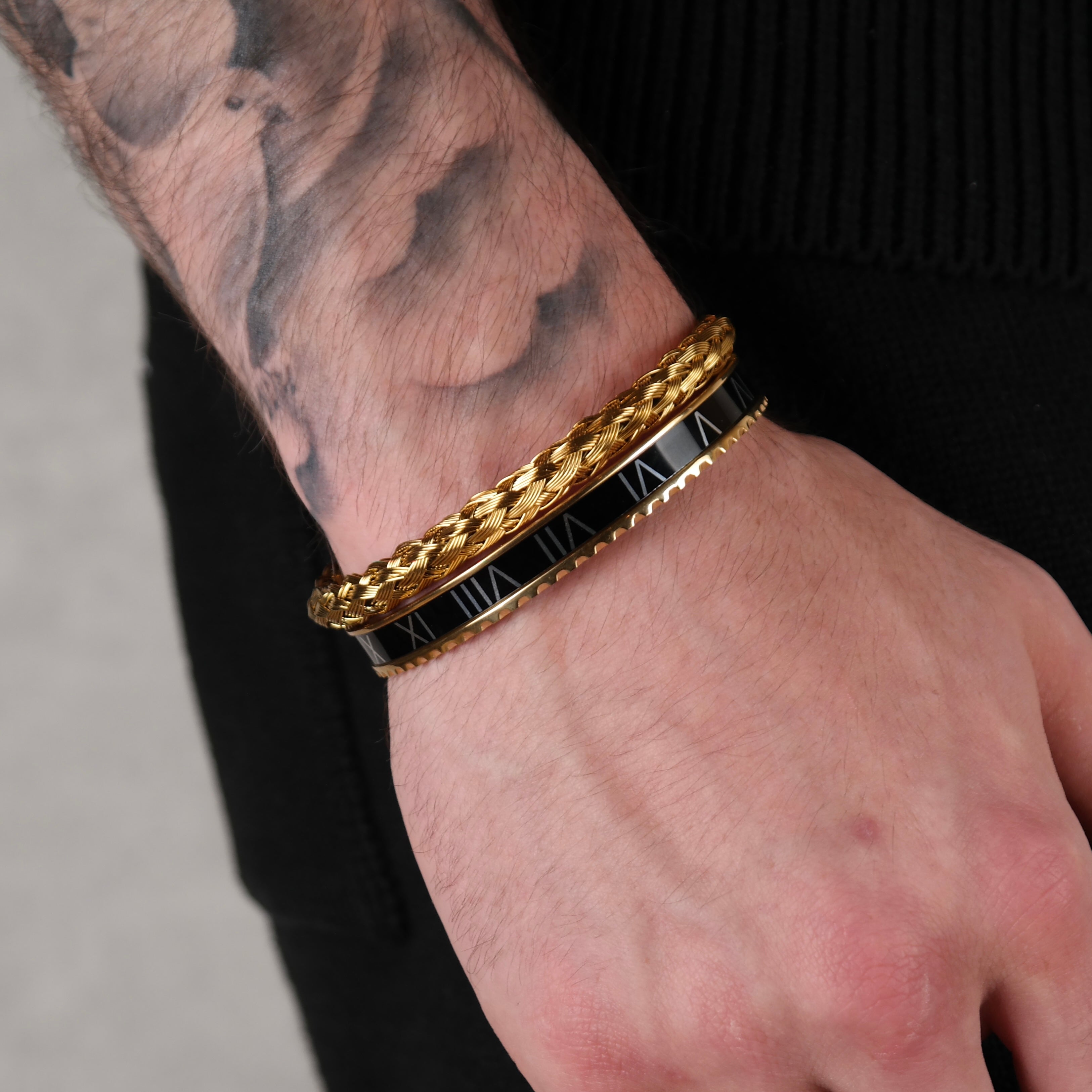 Wire x rome set black (gold)