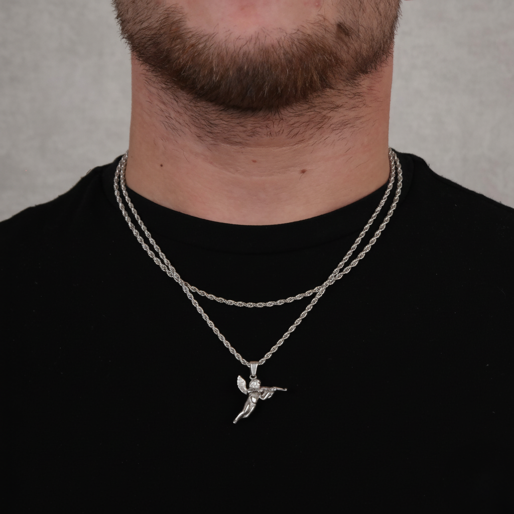 Angel Pendant (Silver)