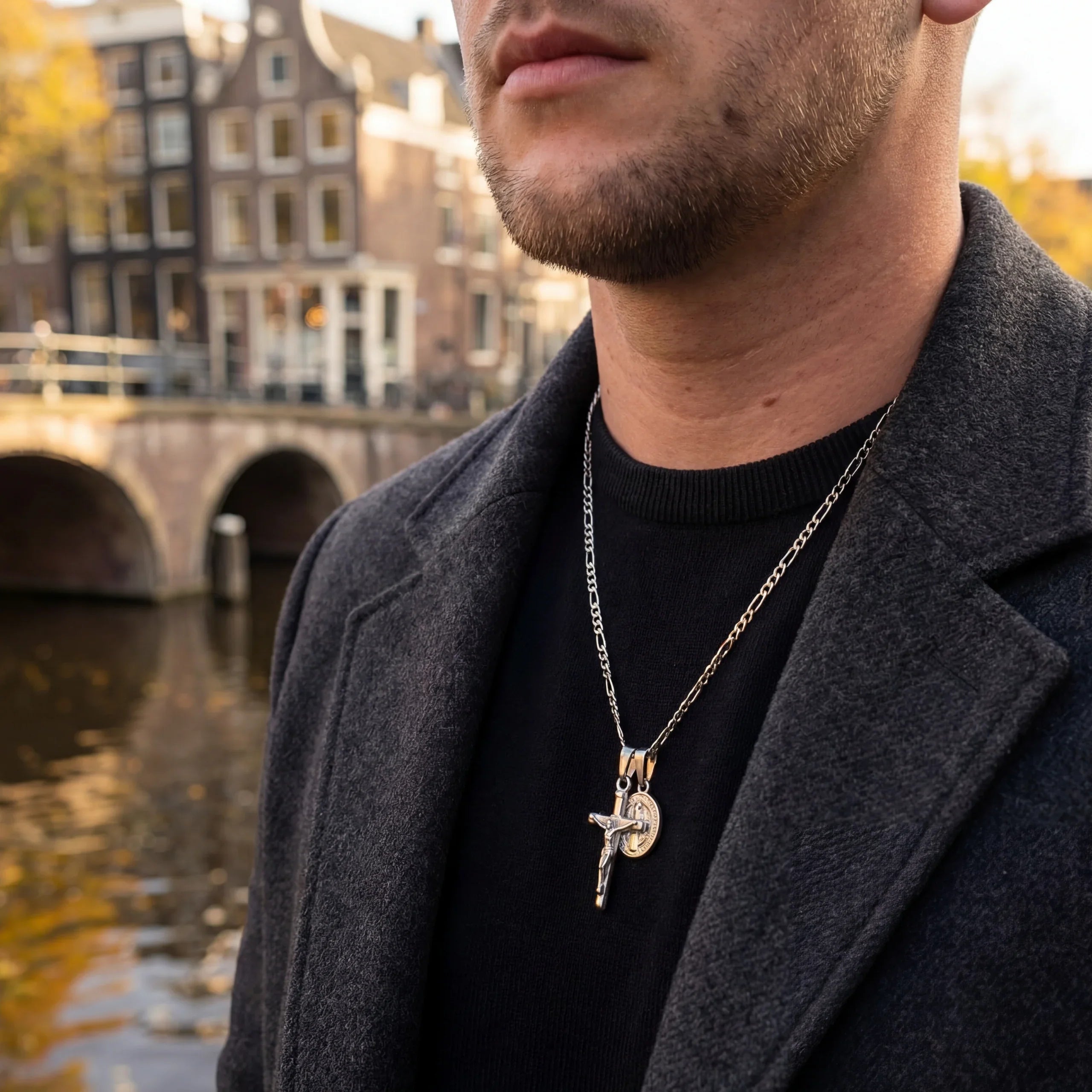 Cross & Mary (silver)