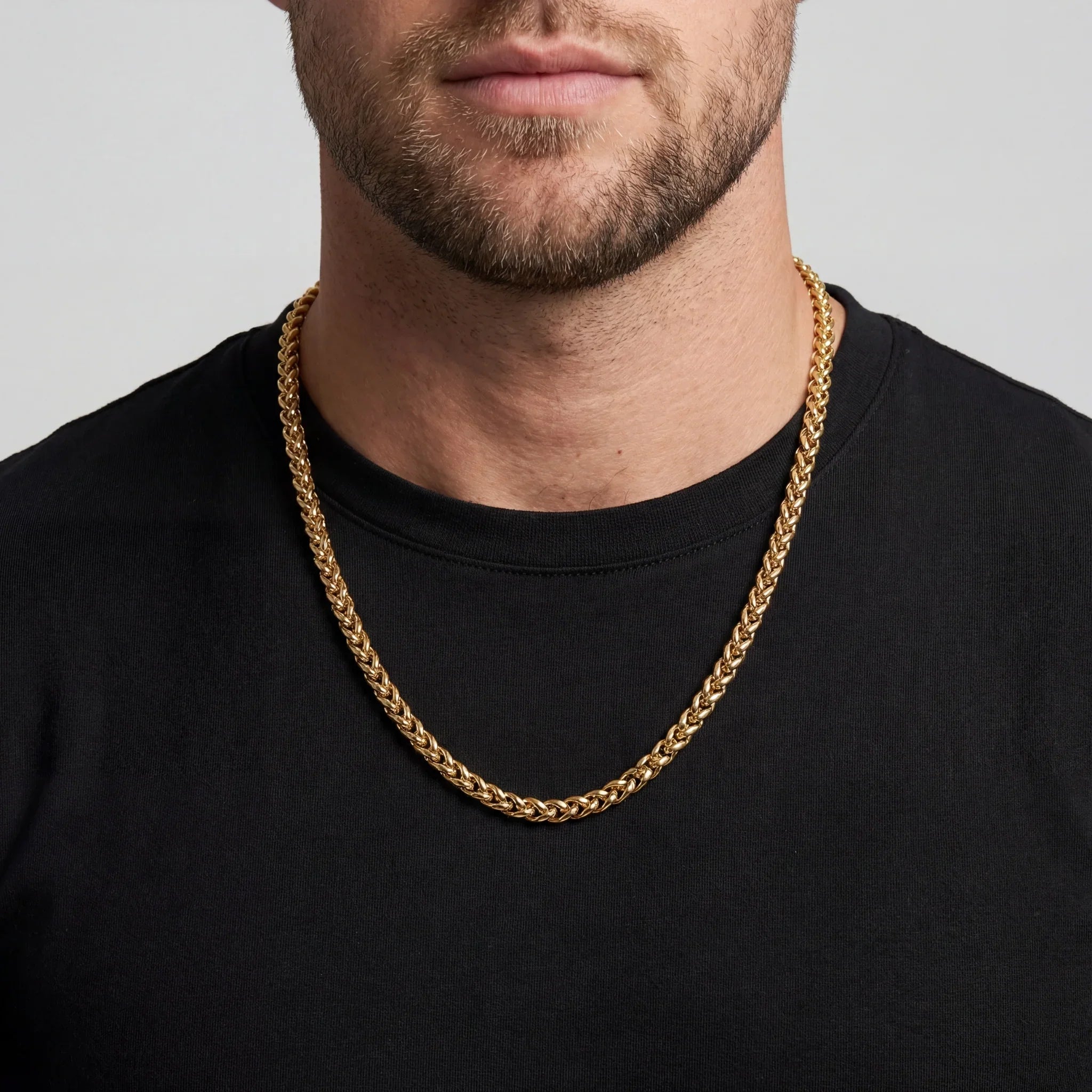 Wheat Chain 5MM (goud)