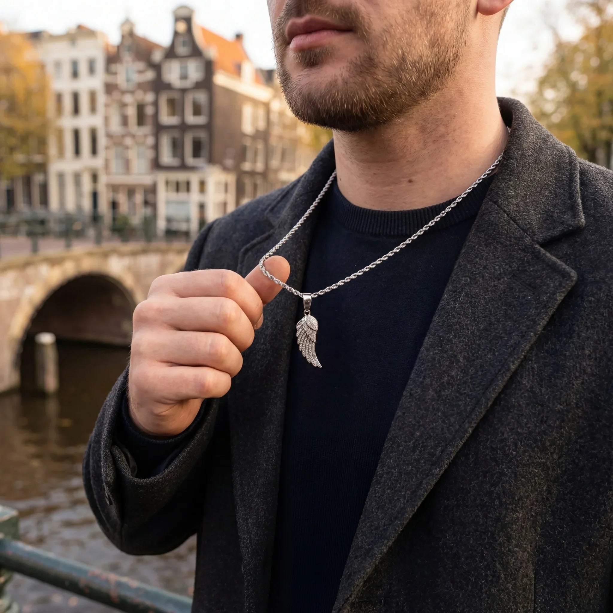 Wing Pendant (Silver)