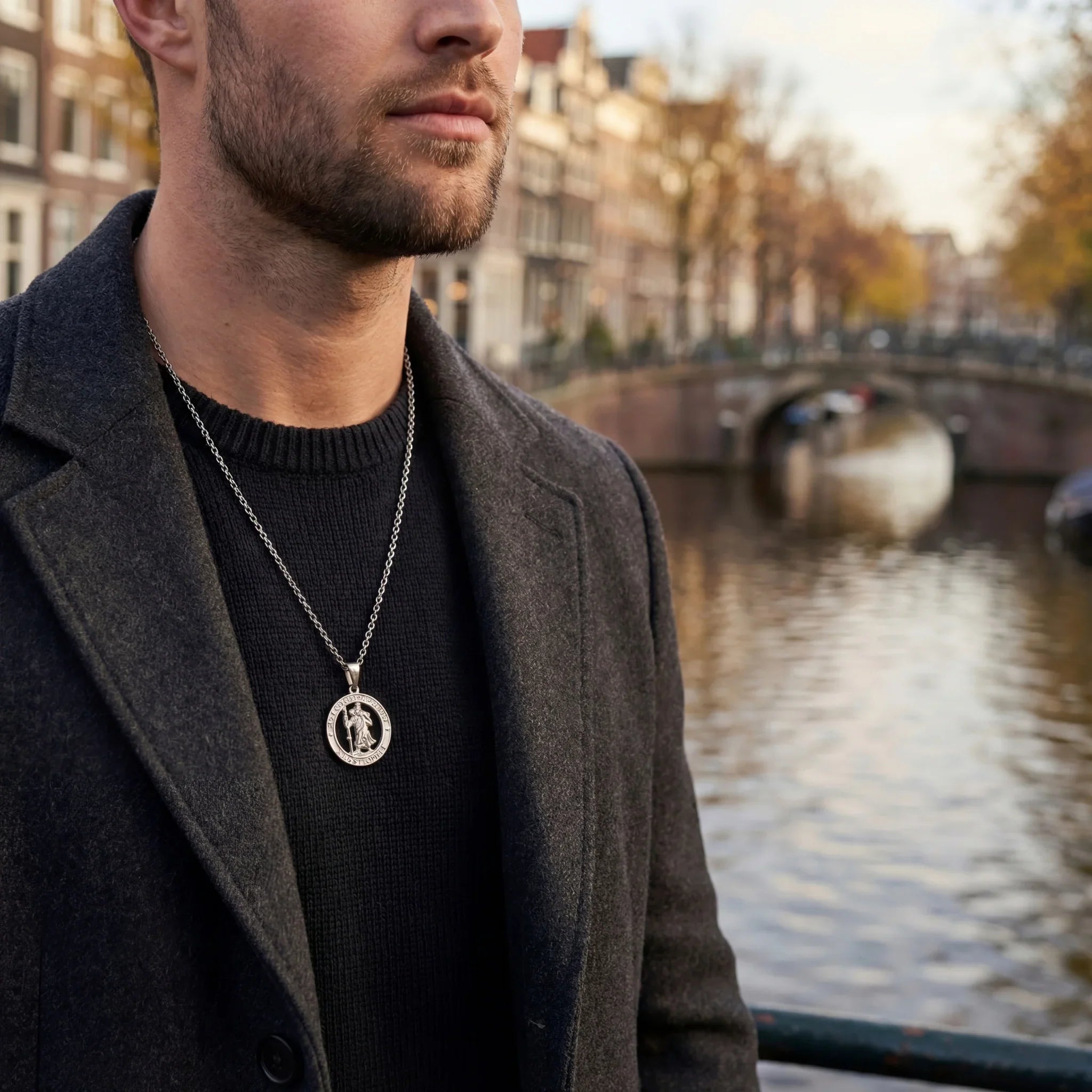 Saint Christopher Pendant (Silver)