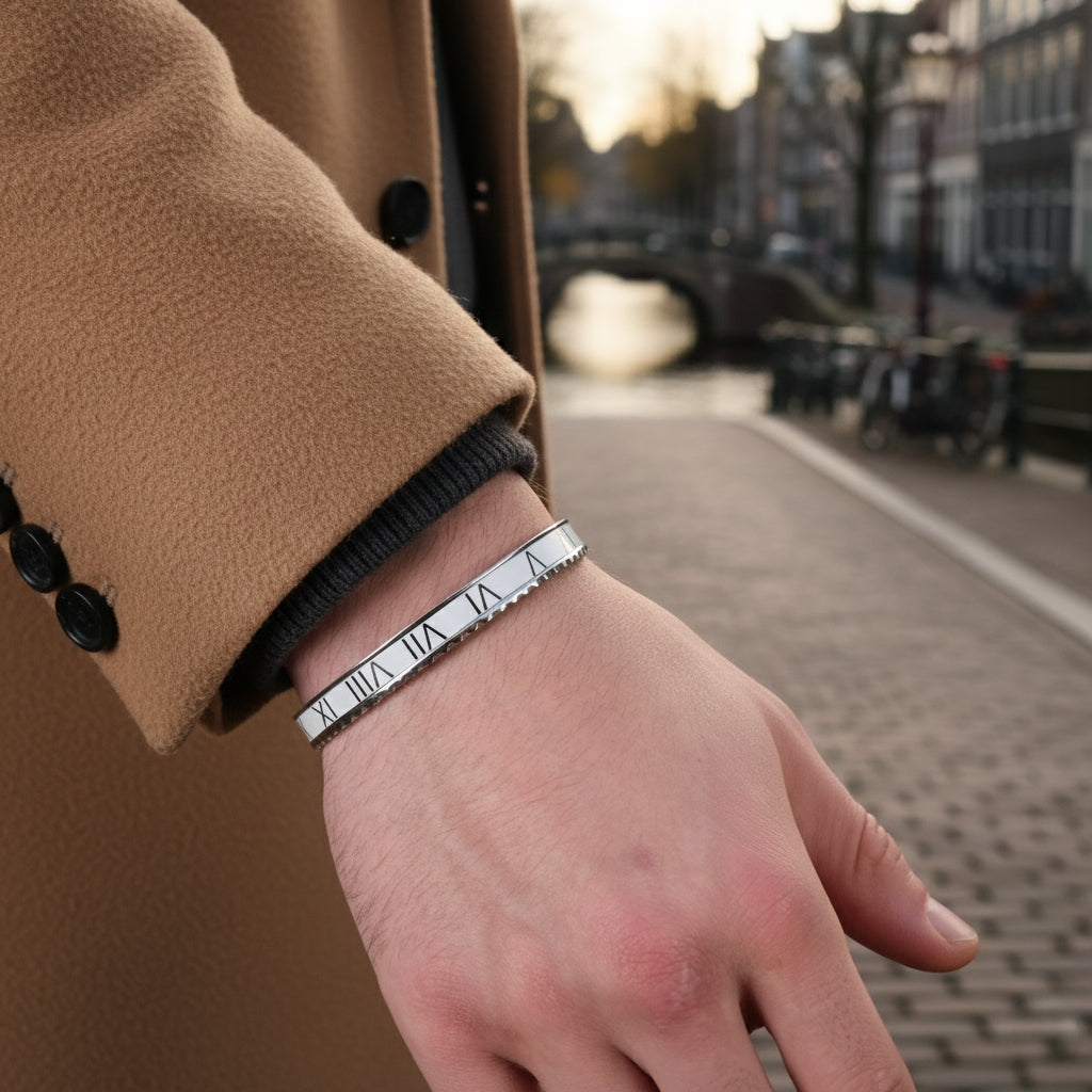 Rome Bracelet white (Silver)