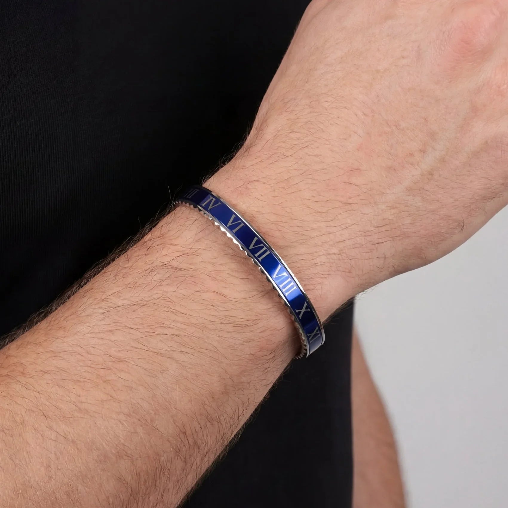 Rome Bracelet blue (Silver)