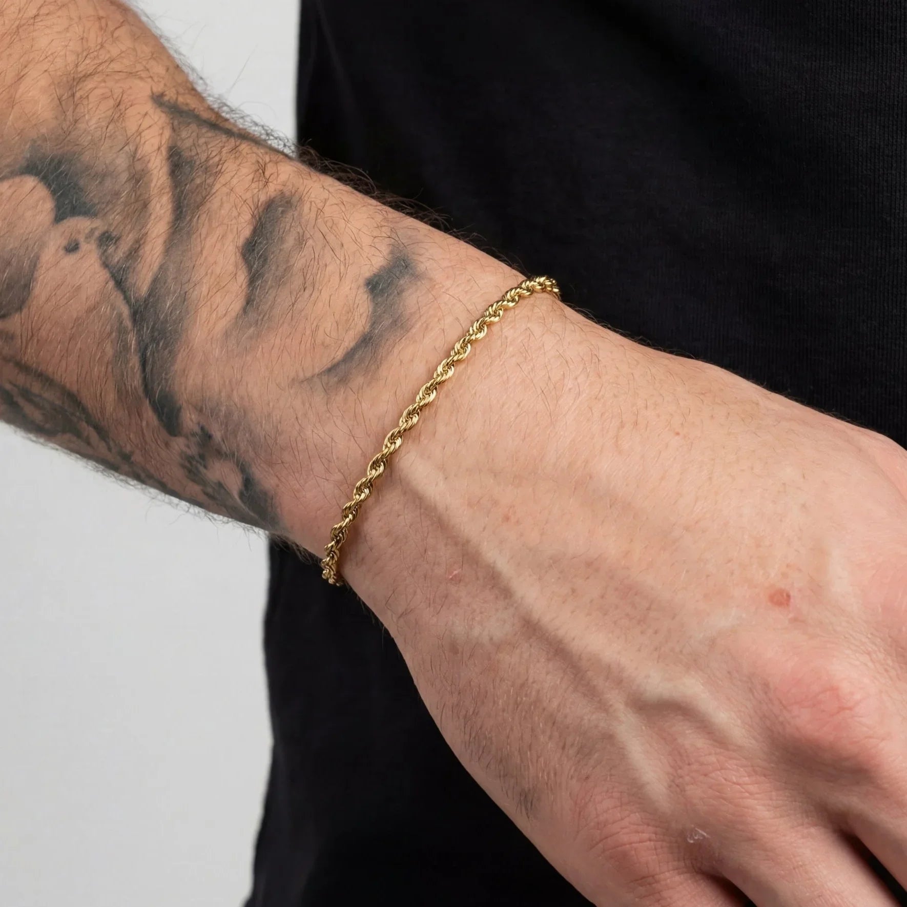 Rope Bracelet 3MM (Gold)