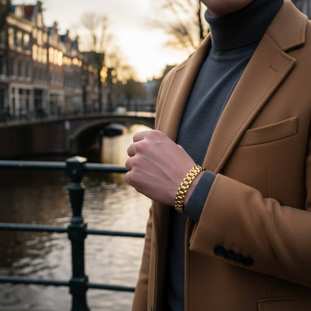 Rolex Bracelet (Gold)