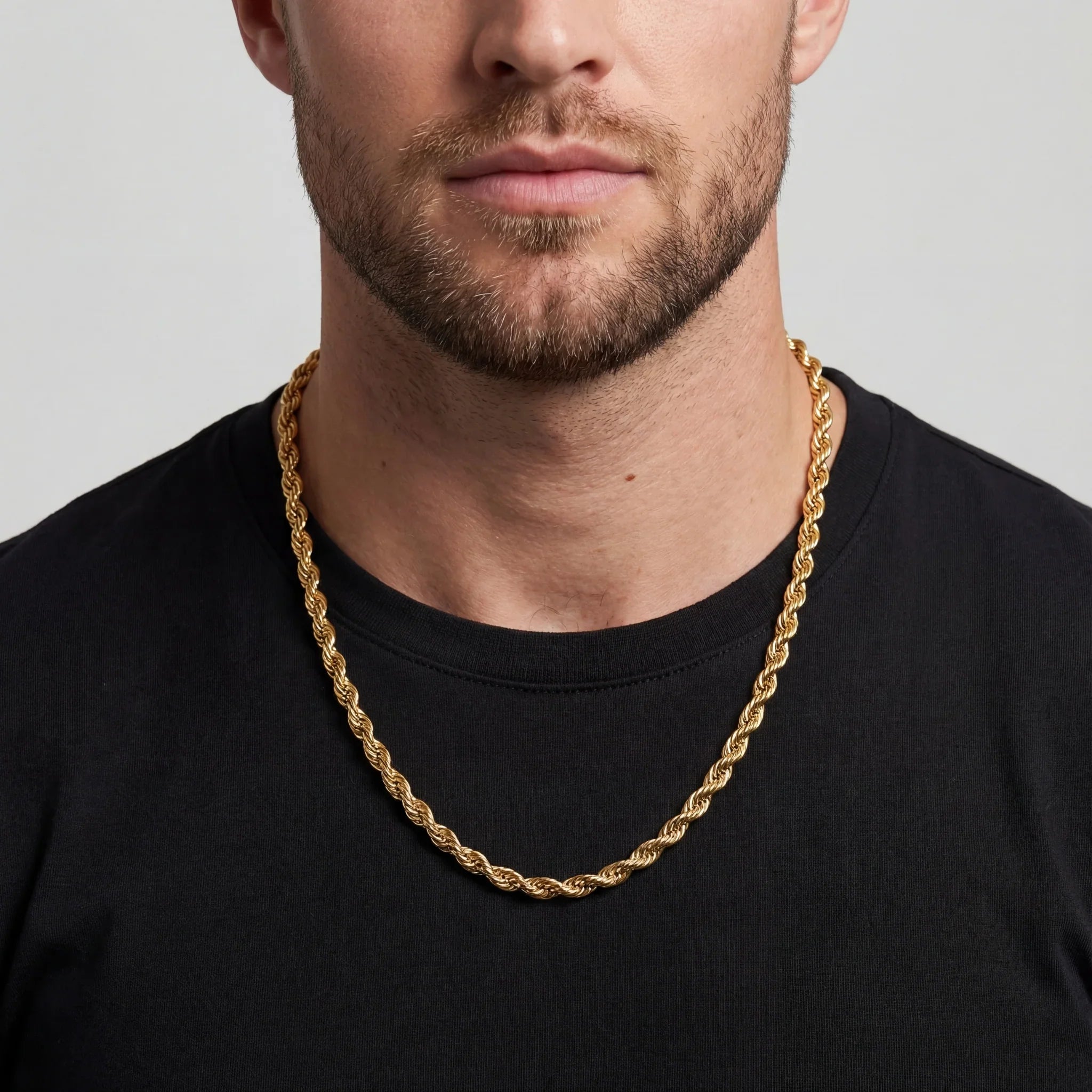 Rope Chain 5MM (Gold)