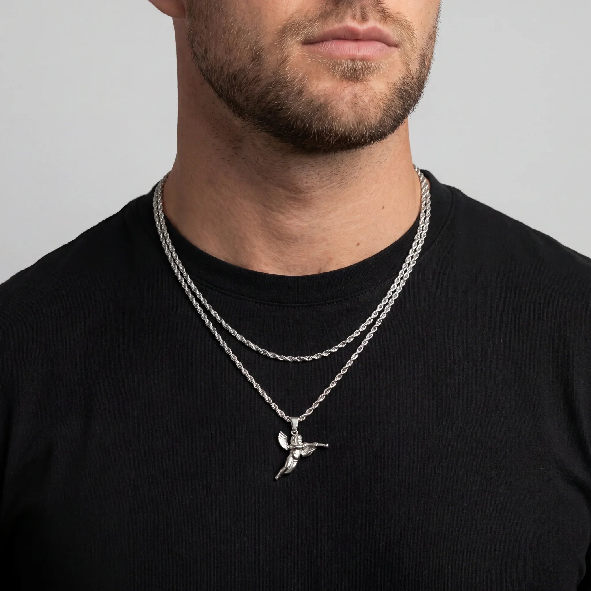 Angel Pendant (Silver)