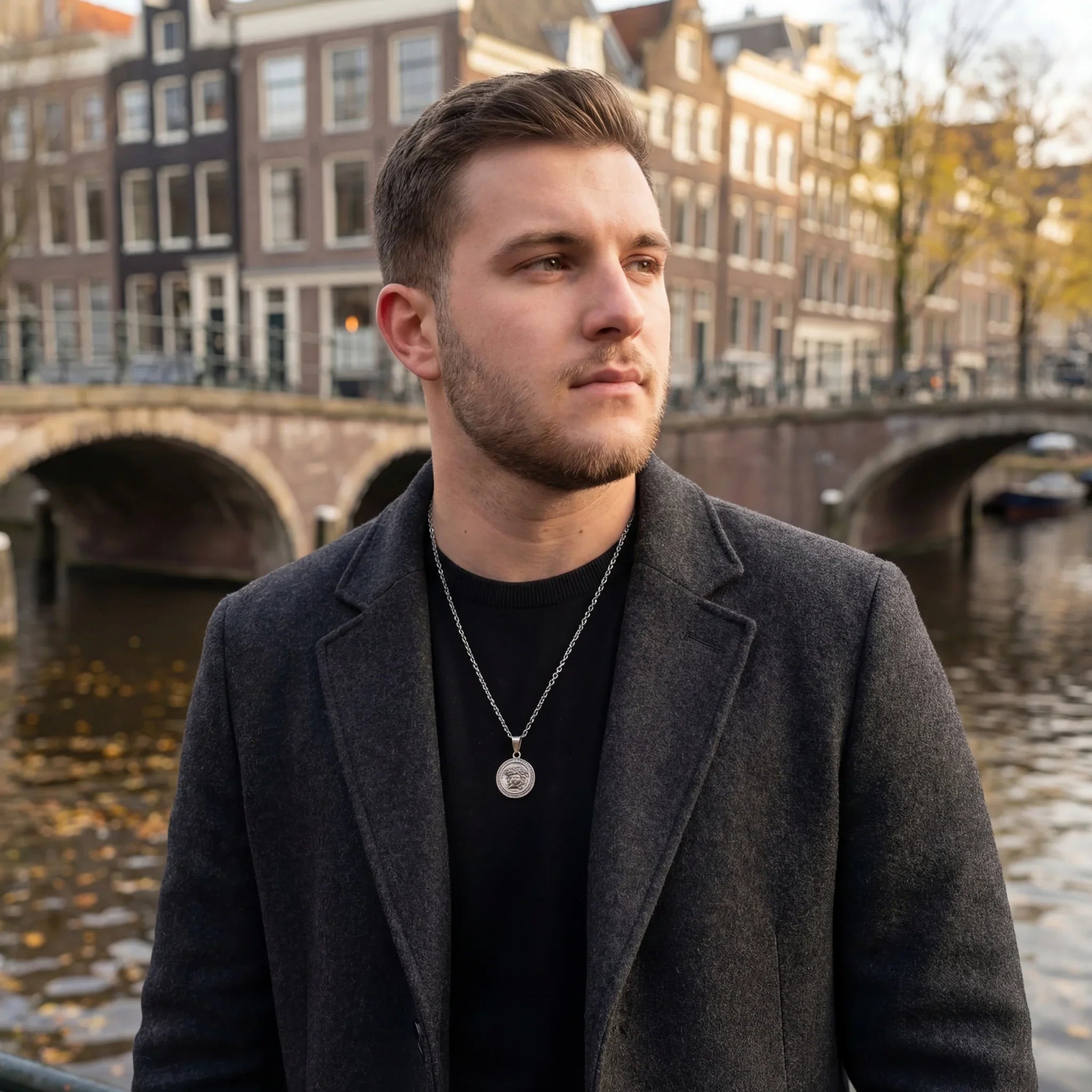 Medusa Pendant (Silver)