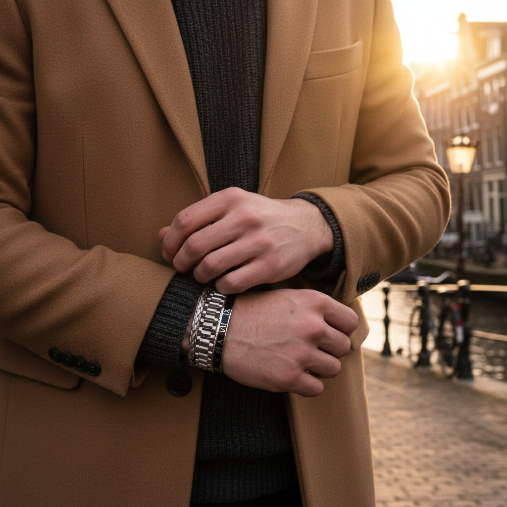 Rolex set black (silver)