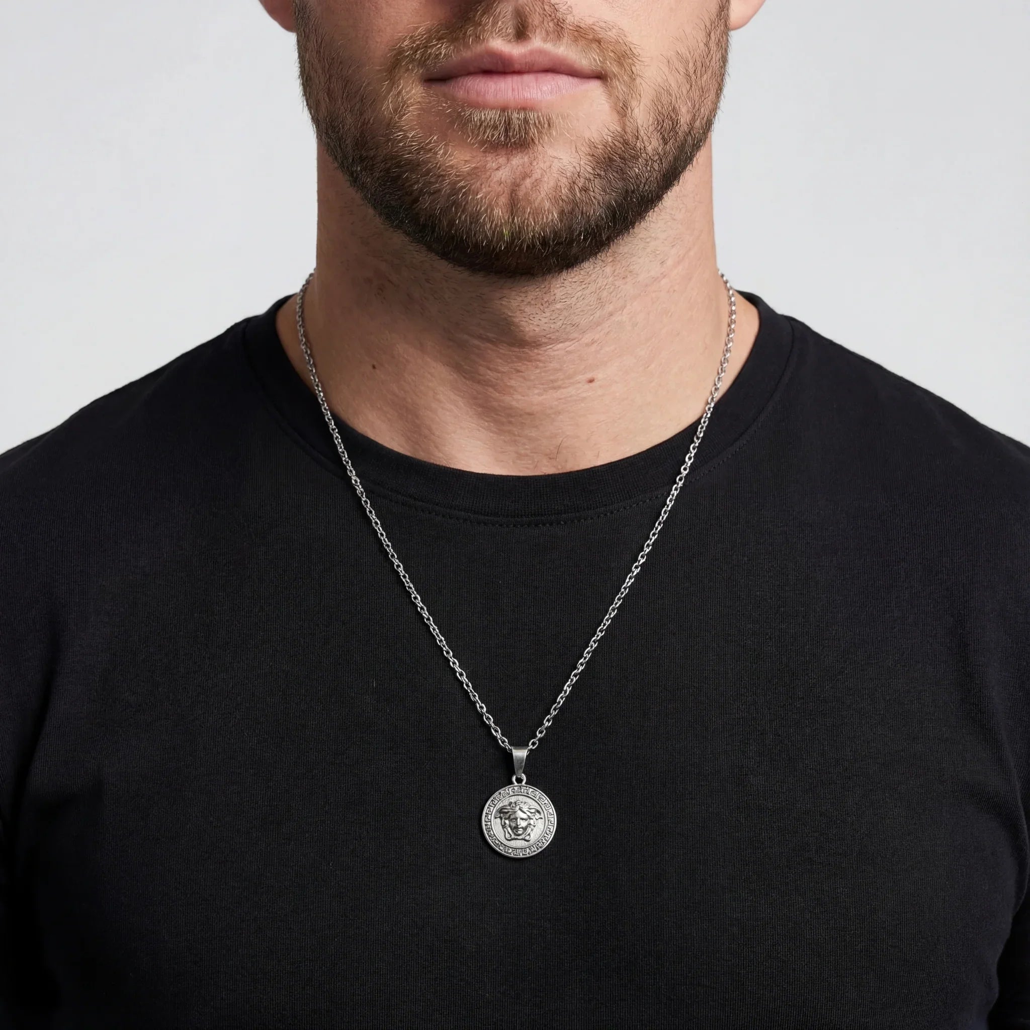 Medusa Pendant (Silver)