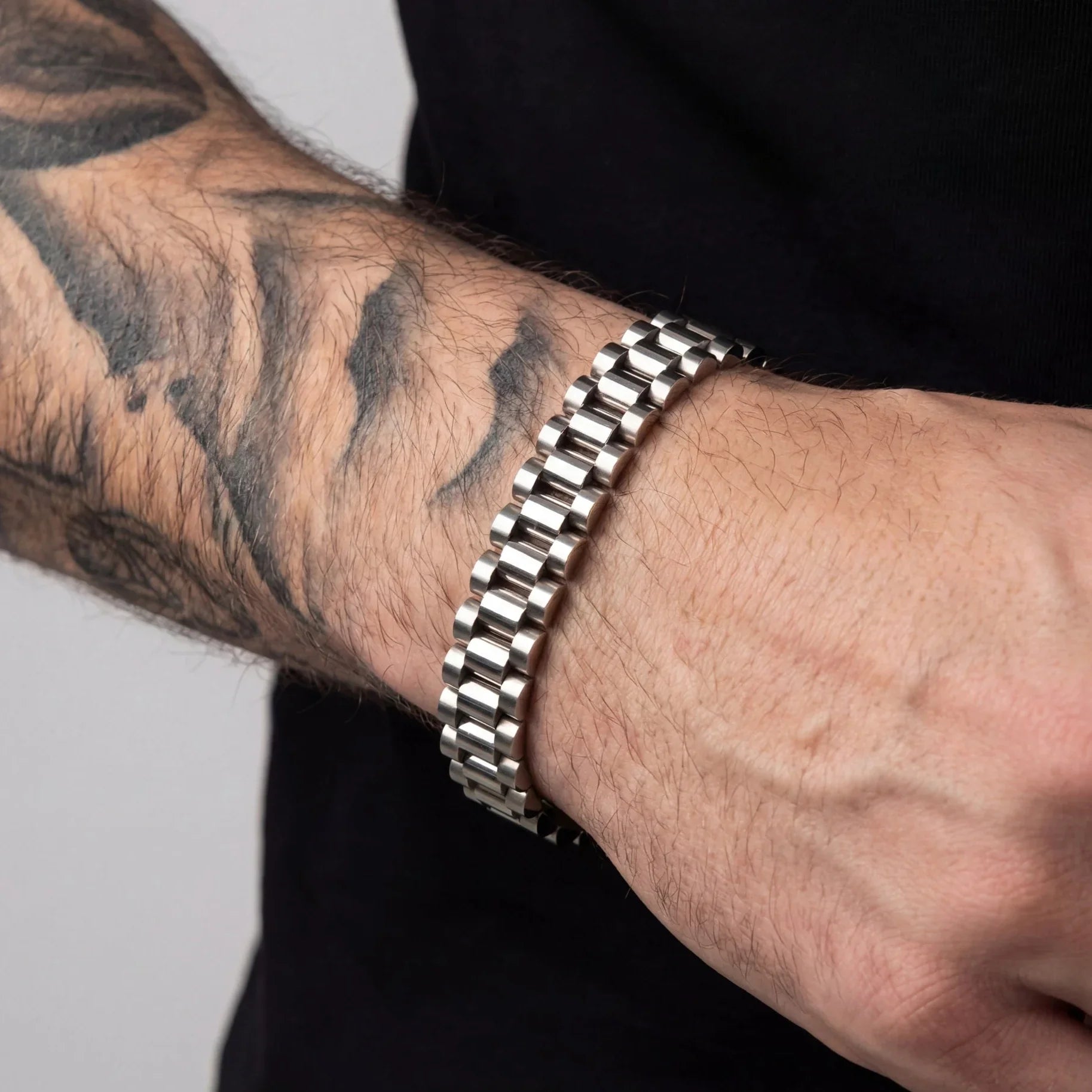 Rolex Bracelet (Silver)