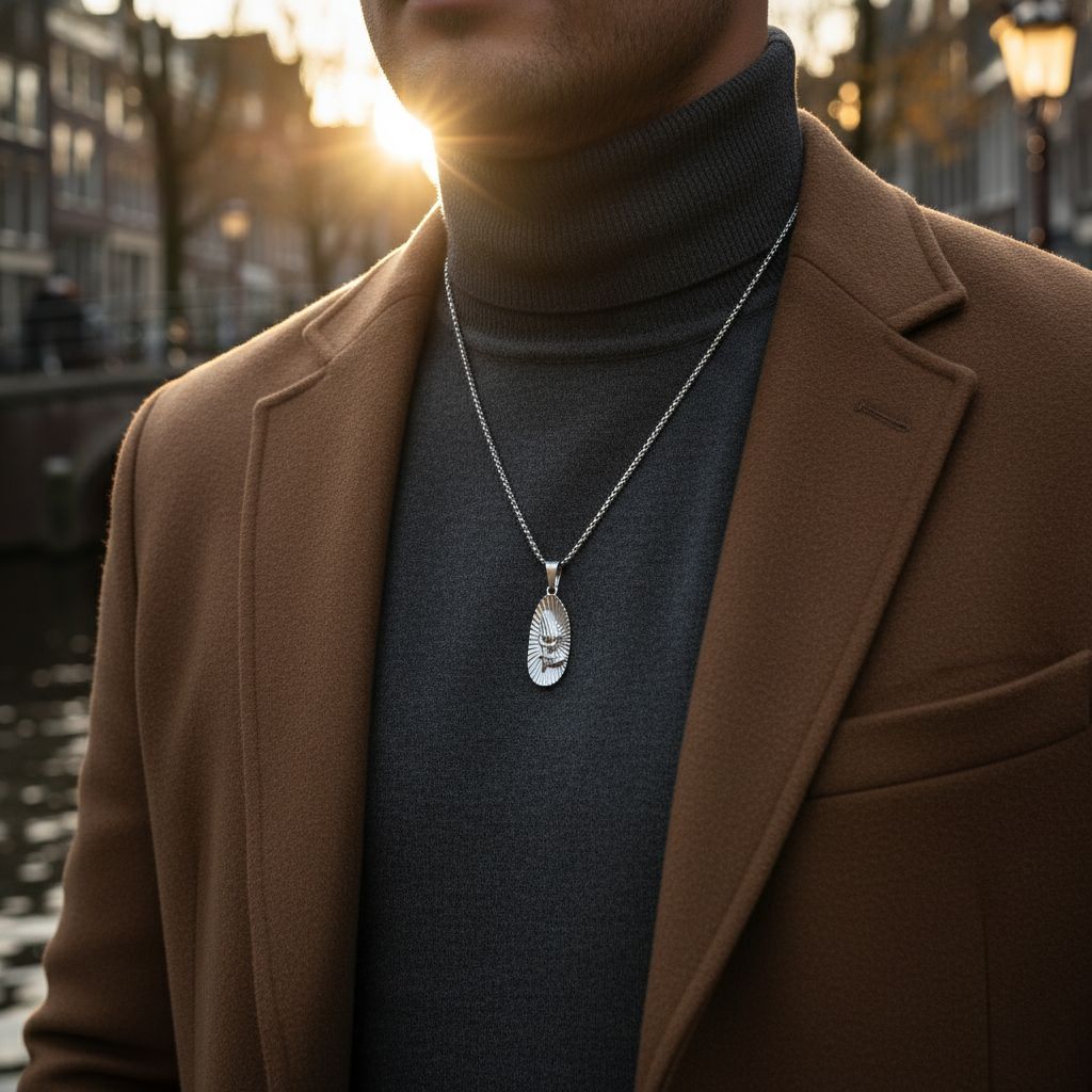 Praying Hands Pendant (silver)